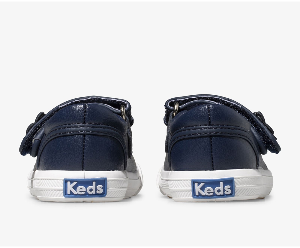 Slip On Παιδικα - Keds Ella Mary Jane - Σκουρο Μπλε - LFNHD6471